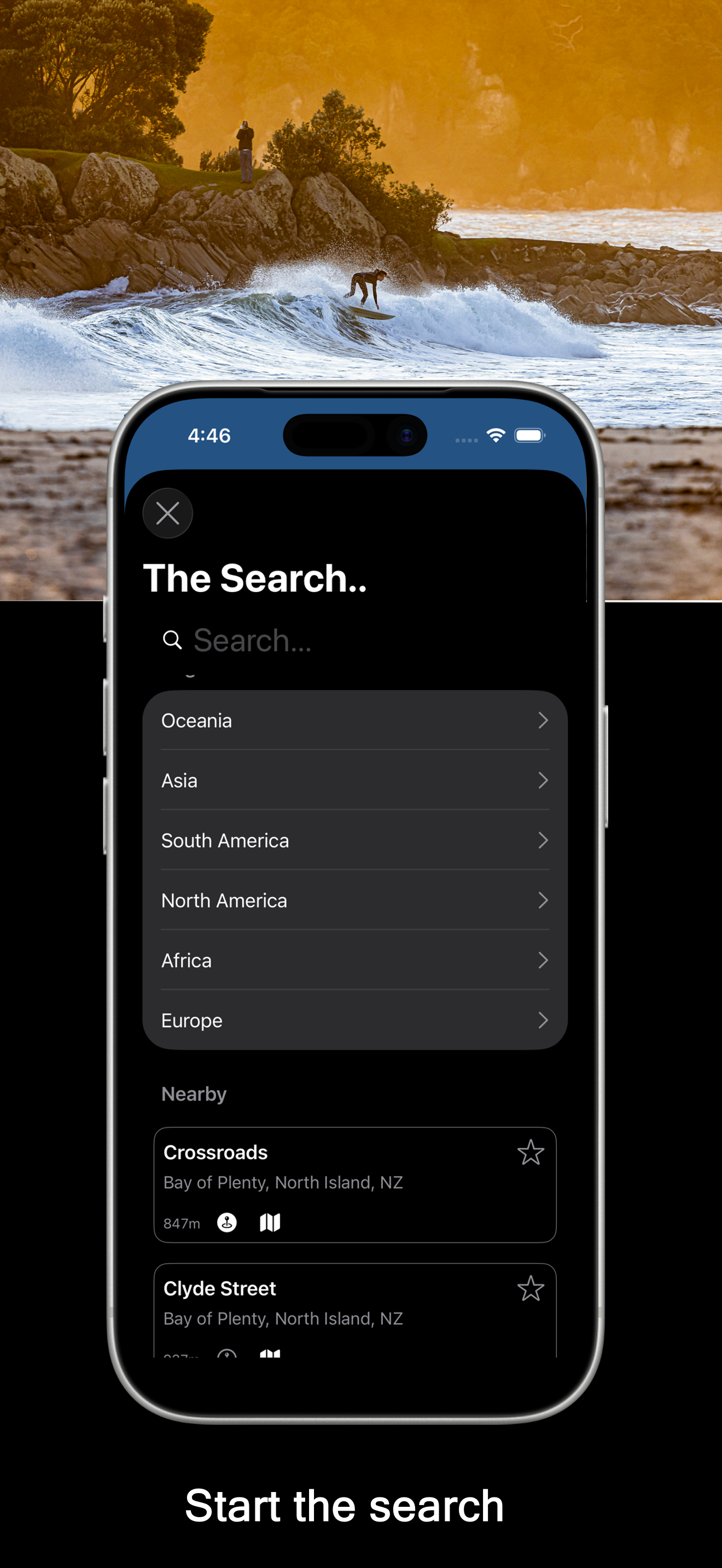 nextSurf global search artwork